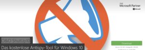 Mehr über den Artikel erfahren Schnüffel und Spionage Funktionen von Windows 10 abschalten