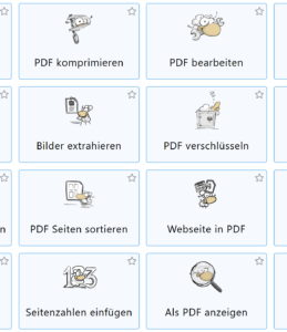 Praktische PDF Tools