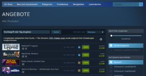 Mehr über den Artikel erfahren Kostenlose Spiele bei Steam finden