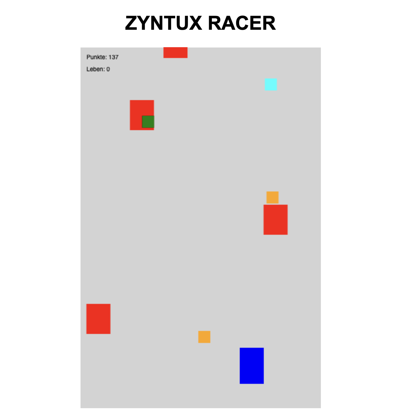 Neues Minispiel: Racer